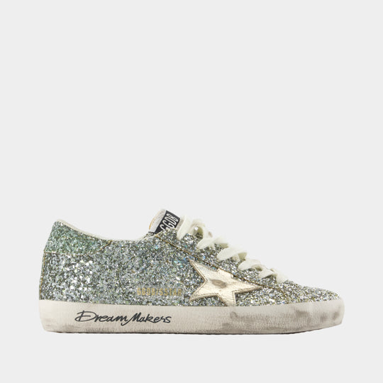Sneakers Super Star - Golden Goose Deluxe Brand - Synthétique - Vert