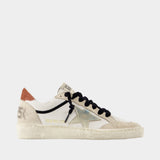 Sneakers Ballstar - Golden Goose Deluxe Brand - Cuir - Blanc
