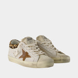 Sneakers Super Star - Golden Goose Deluxe Brand - Cuir - Beige
