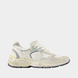 Sneakers Running Dad - Golden Goose Deluxe Brand - Cuir - Blanc