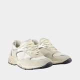 Sneakers Running Dad - Golden Goose Deluxe Brand - Cuir - Blanc