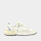 Sneakers Running Dad - Golden Goose Deluxe Brand - Cuir - Blanc