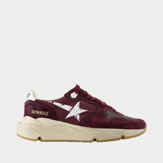 Sneakers Running - Golden Goose Deluxe Brand - Synthétique - Bordeaux