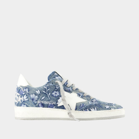 Sneakers Ballstar - Golden Goose Deluxe Brand - Cuir - Bleu
