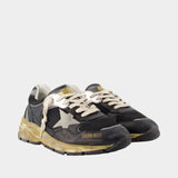 Sneakers Running Dad - Golden Goose Deluxe Brand - Cuir - Noir