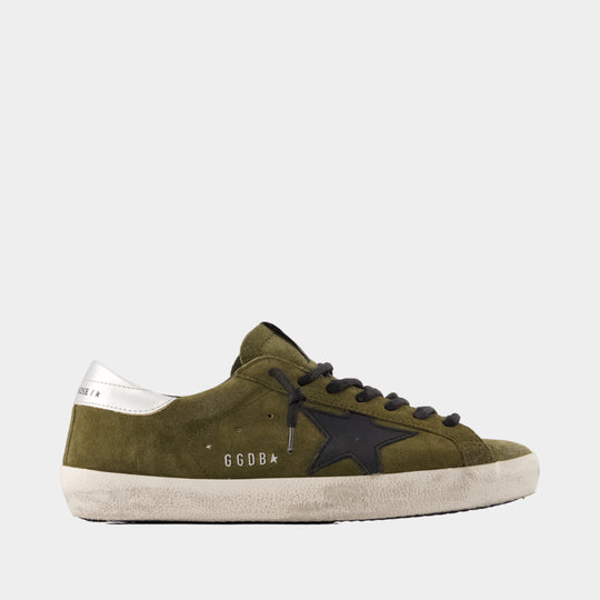 Sneakers Super Star - Golden Goose Deluxe Brand - Cuir - Kaki