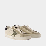 Sneakers Super Star - Golden Goose Deluxe Brand - Cuir - Beige