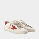 Sneakers Super Star - Golden Goose Deluxe Brand - Cuir - Beige