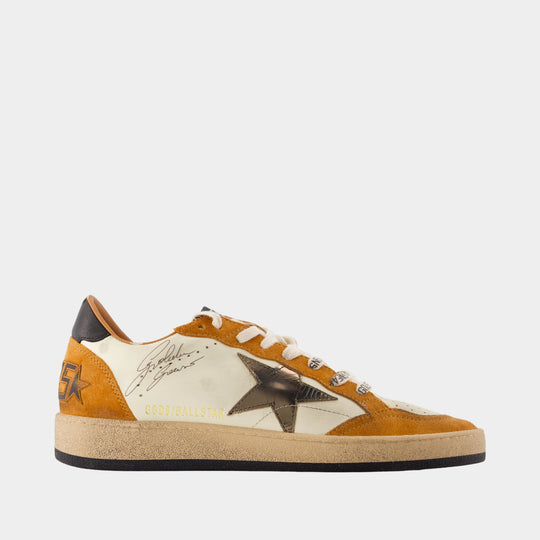 Sneakers Ballstar - Golden Goose Deluxe Brand - Cuir - Marron