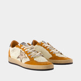 Sneakers Ballstar - Golden Goose Deluxe Brand - Cuir - Marron