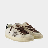 Sneakers Super Star - Golden Goose Deluxe Brand - Cuir - Blanc