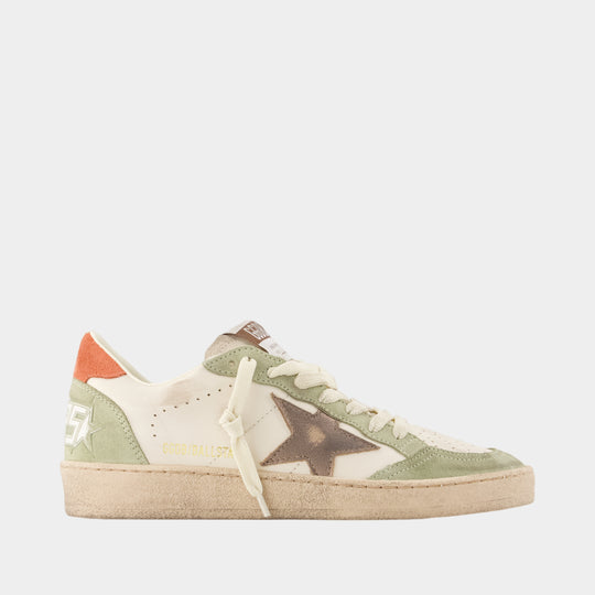 Sneakers Ball Star - Golden Goose Deluxe Brand - Cuir - Vert