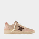 Sneakers Ballstar - Golden Goose Deluxe Brand - Cuir - Rose