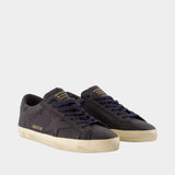 Sneakers Super Star - Golden Goose Deluxe Brand - Cuir - Bleu