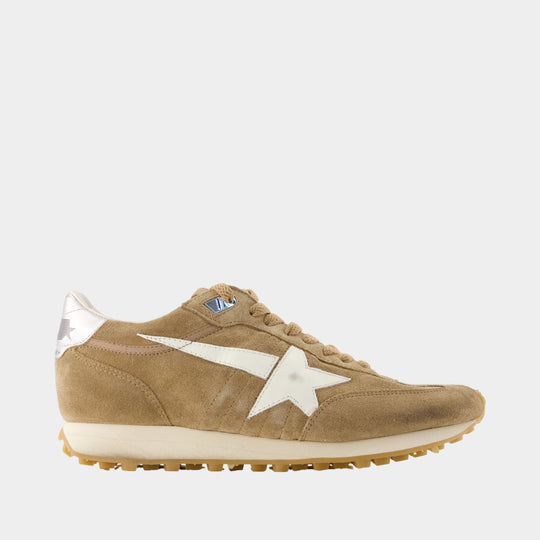 Sneakers Running Marathon - Golden Goose Deluxe Brand - Cuir - Marron