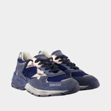 Sneakers Running Dad - Golden Goose Deluxe Brand - Cuir - Bleu