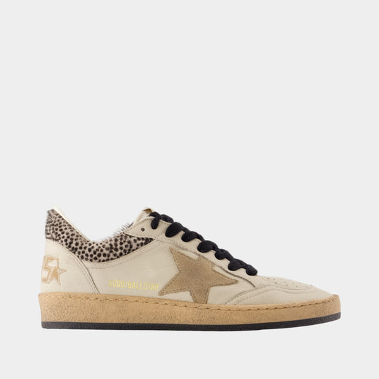 Sneakers Ballstar - Golden Goose Deluxe Brand - Cuir - Beige
