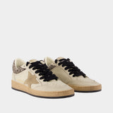 Sneakers Ballstar - Golden Goose Deluxe Brand - Cuir - Beige