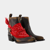 Bottines Debbie - Golden Goose Deluxe Brand - Cuir - Multi