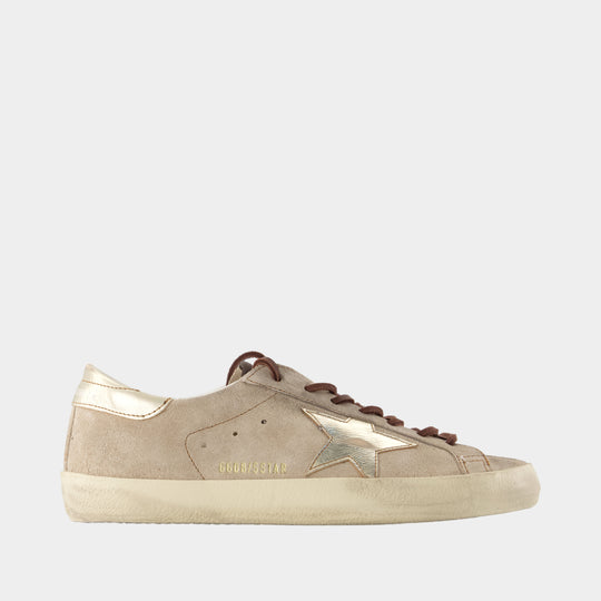 Sneakers Super Star - Golden Goose Deluxe Brand - Cuir - Beige