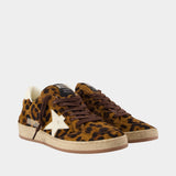Sneakers Ball Star - Golden Goose Deluxe Brand - Cuir - Marron