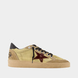 Sneakers Ball Star - Golden Goose Deluxe Brand - Cuir - Jaune