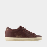 Sneakers Super Star - Golden Goose Deluxe Brand - Cuir - Bordeaux