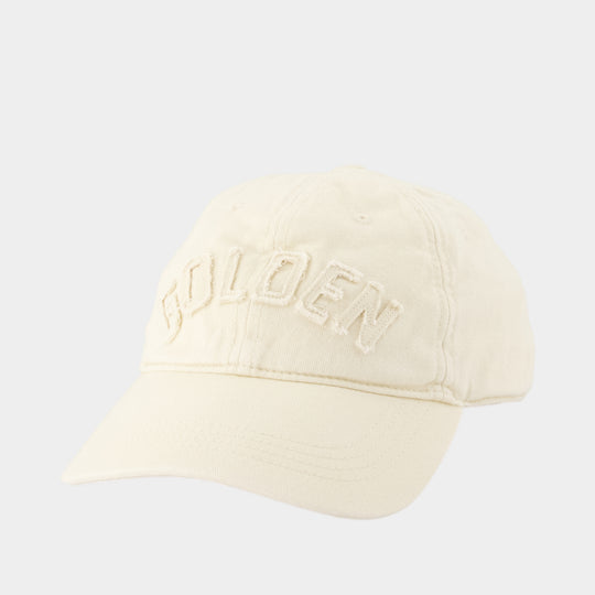 Casquette Journey - Golden Goose Deluxe Brand - Coton - Ivoire
