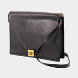 Sac À Bandoulière Mini - Versace - Cuir - Noir