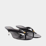 Escarpins T.50 - Versace - Cuir - Noir