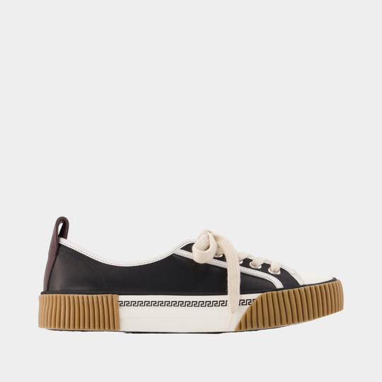 Sneakers - Versace - Cuir - Noir