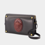 Wallet On Chain - Versace - Cuir - Noir