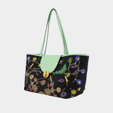 Cabas Small Tote St. Broken Jewels - Versace - Coton - Multi