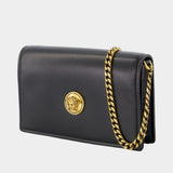 Sac Porté Épaule Mini - Versace - Cuir - Noir