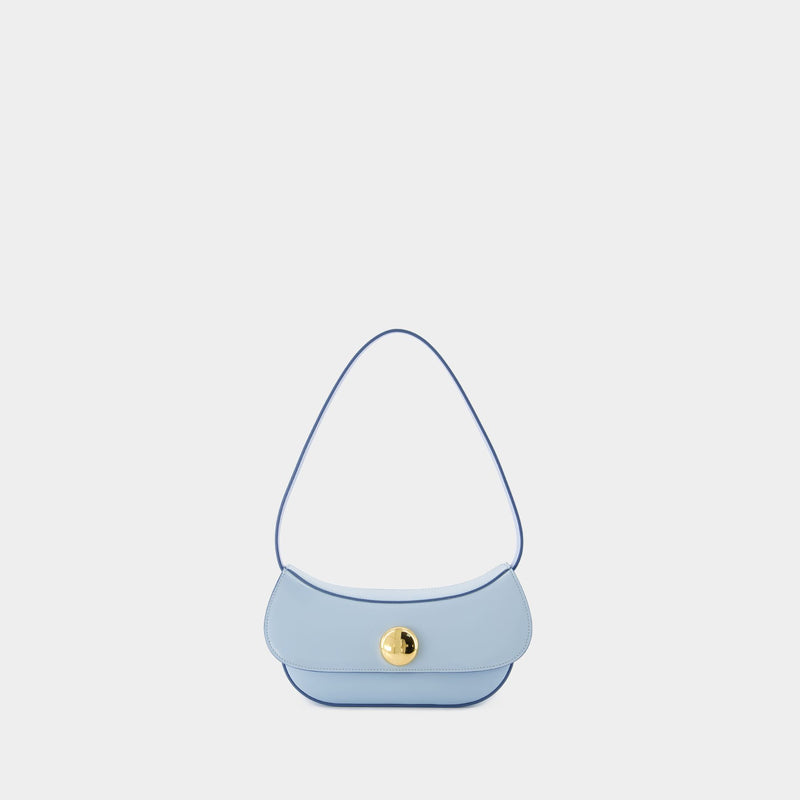 Sac Porté Épaule Small Hobo - Marni - Cuir - Bleu