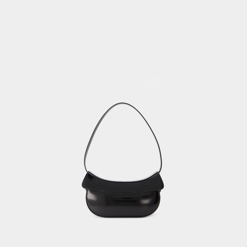 Sac Porté Épaule Small Hobo - Marni - Cuir - Noir