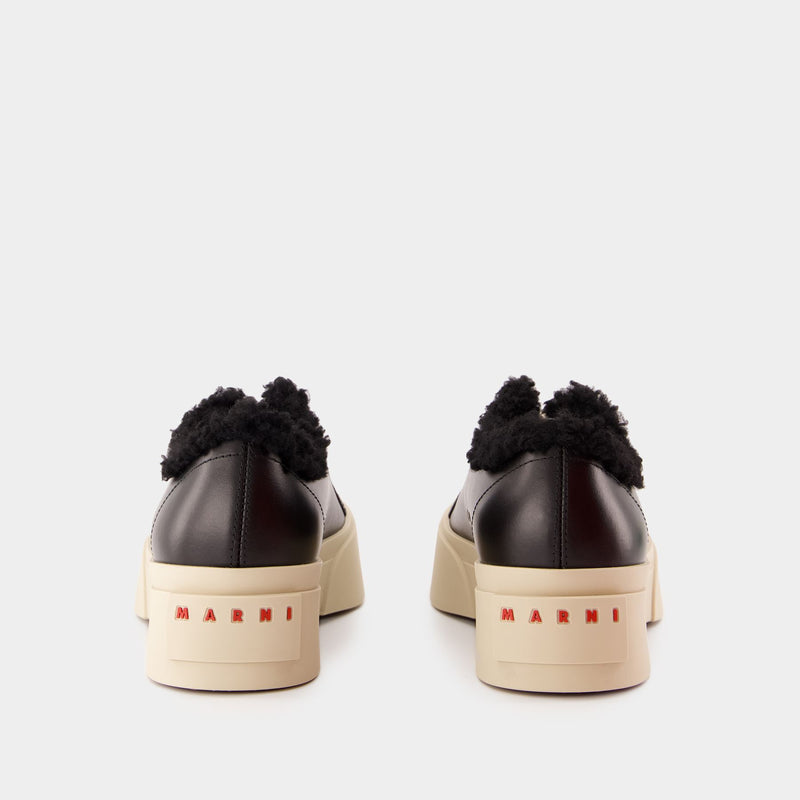 Sneakers Lace Pablo - Marni - Cuir - Noir