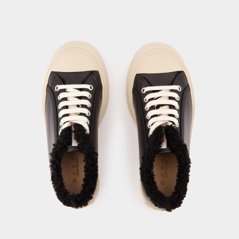 Sneakers Lace Pablo - Marni - Cuir - Noir