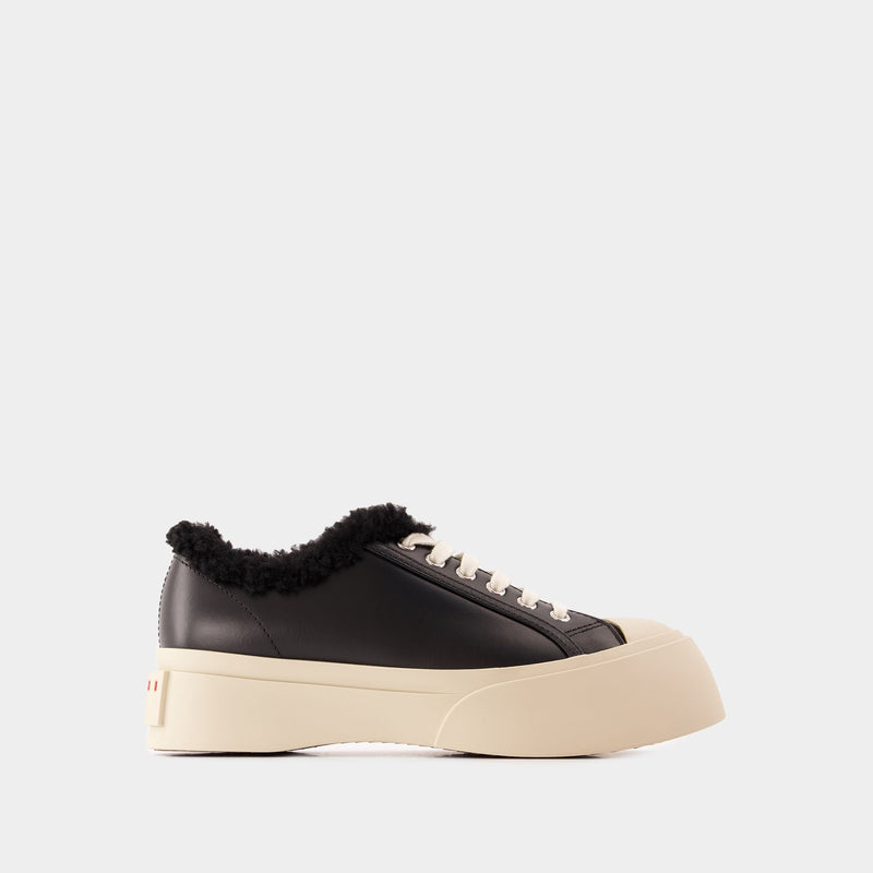 Sneakers Lace Pablo - Marni - Cuir - Noir