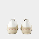 Sneakers Laced Up - Marni - Cuir - Blanc