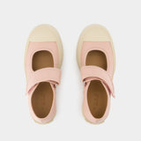 Sneakers Mary Jane - Marni - Cuir - Rose