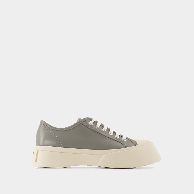 Sneakers - Marni - Cuir - Gris