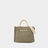 Cabas Small - Marni - Coton - Vert