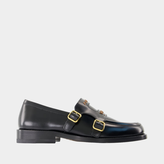 Moccassins - Marni - Cuir - Noir