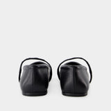 Sneakers Mary Jane - Marni - Cuir - Noir