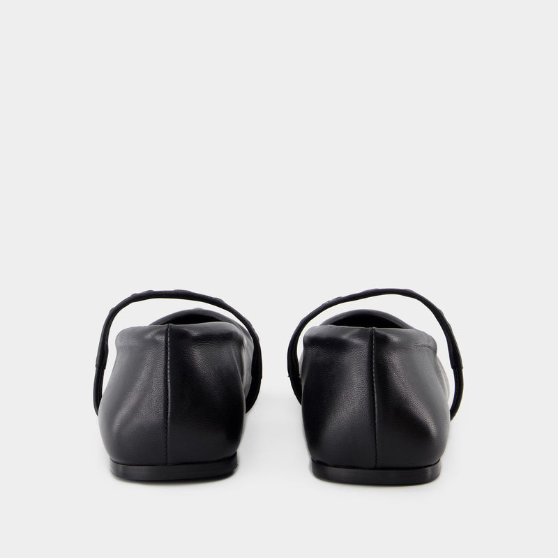 Sneakers Mary Jane - Marni - Cuir - Noir