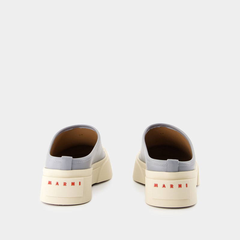 Sneakers - Marni - Cuir - Bleu