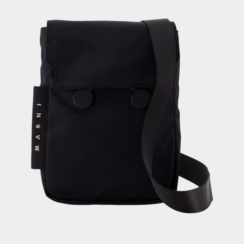 Pochette Cityscape - Marni - Synthétique - Noir