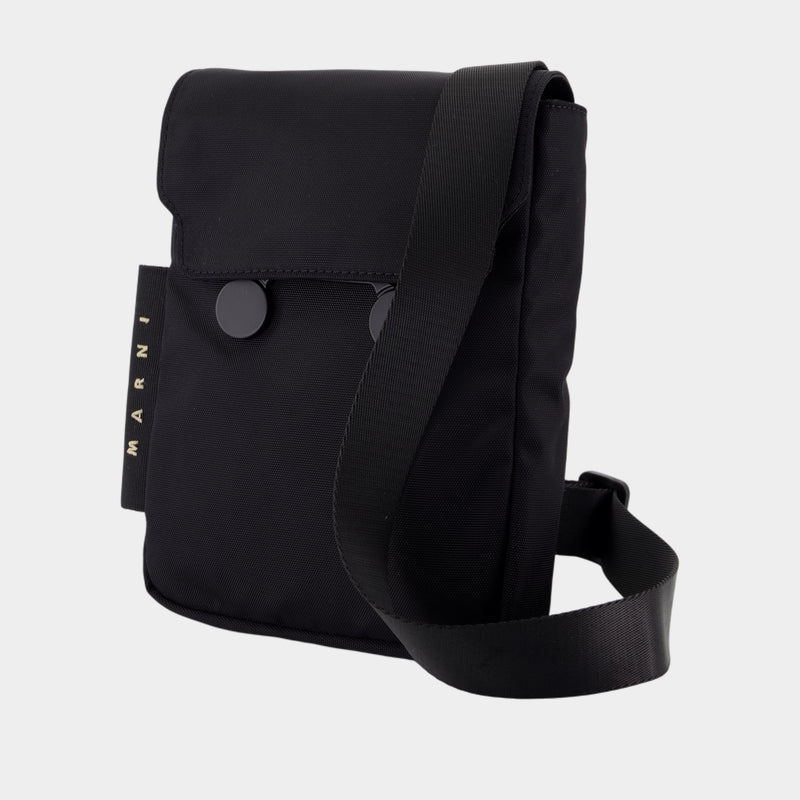 Pochette Cityscape - Marni - Synthétique - Noir