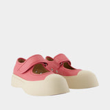 Ballerines Mary Jane - Marni - Cuir - Rose